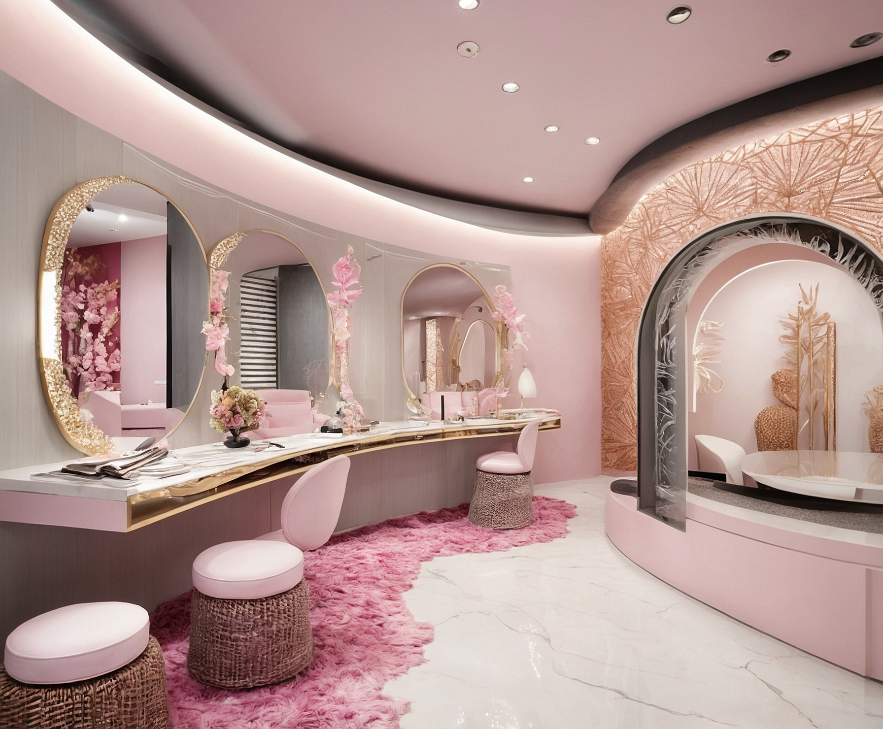 Manicura semipermanente arte en uñas