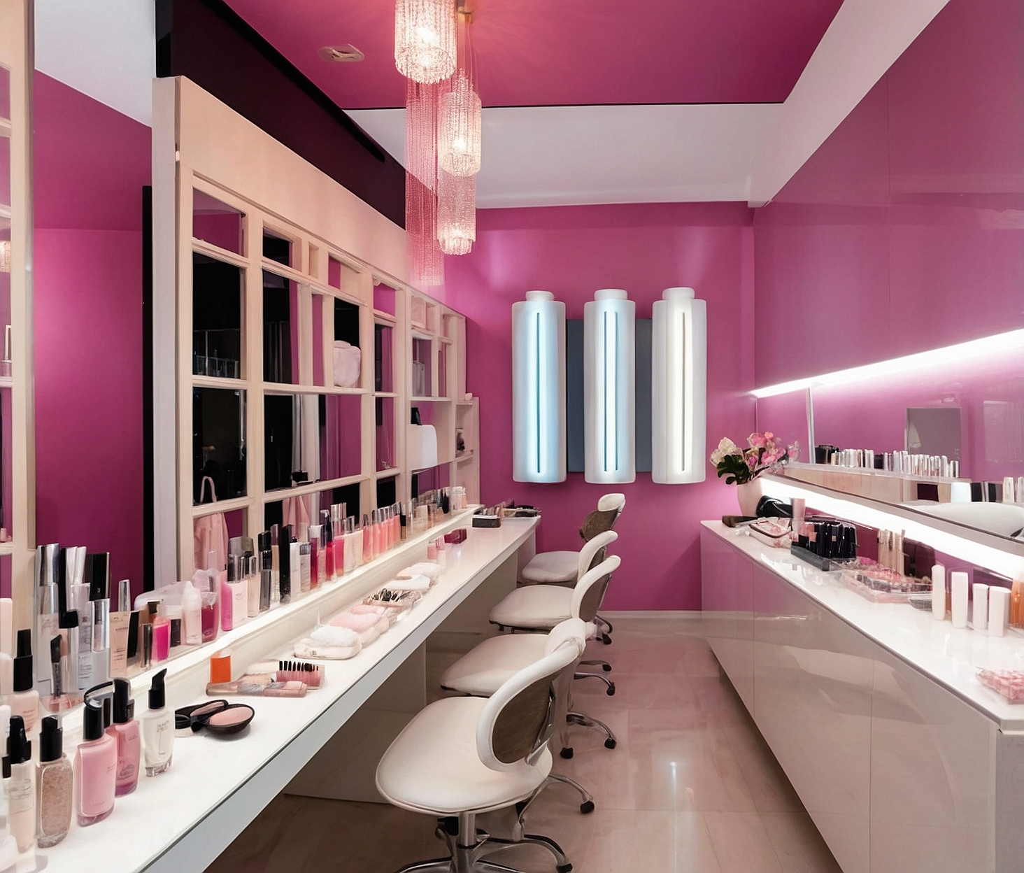 Salón de belleza uñas